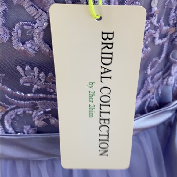 ✔️ lilac bridesmaid dress - Picture 7 of 8